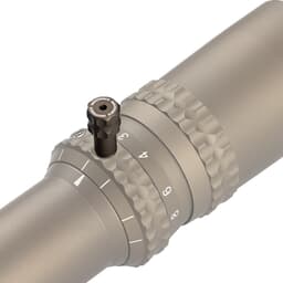 Nightforce Dark Earth Extended Power Throw Lever for ATACR, NX8, and NXS 2.5-1042 Scopes A701