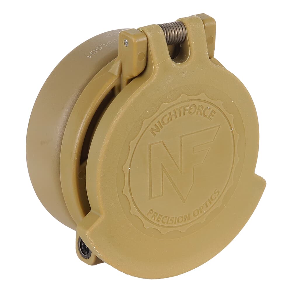 Nightforce Dark Earth Eyepiece Flip-Up Lens Cap for NX8 20x, 32x, NXS 15x, 22x, 32x, 42x, SHV 10x, 14x, 20x A713