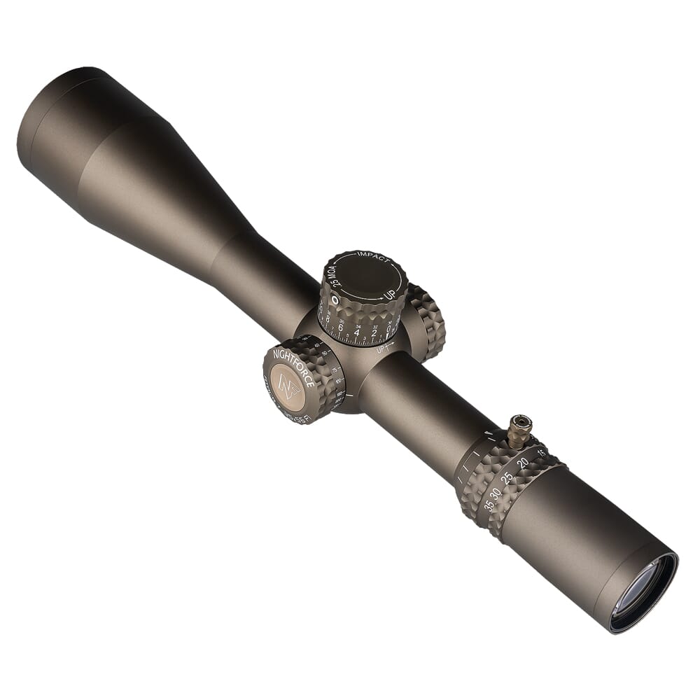 Nightforce ATACR 7-35x56mm F1 ZS .25 MOA Illum PTL MOAR-F1 Dark Earth Riflescope C689