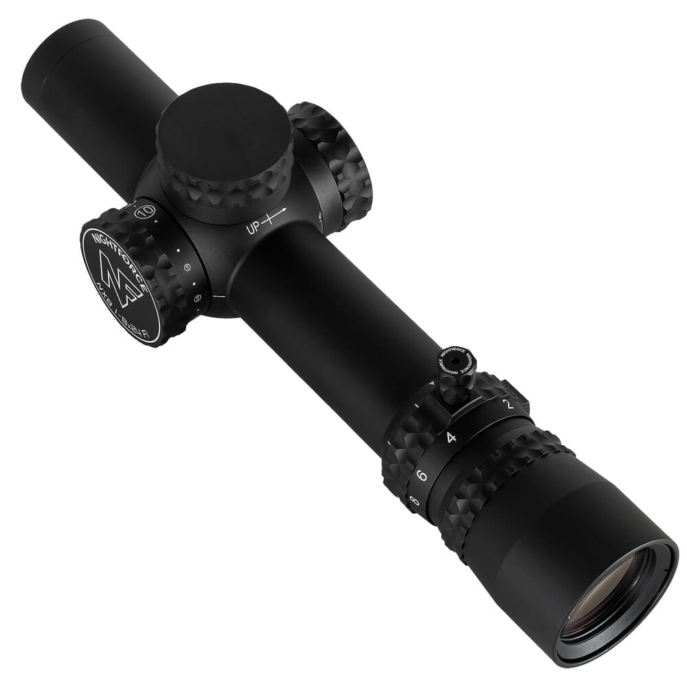 Nightforce NX8 1-8x24mm F1 .2 MRAD PTL FC-DMX Riflescope w/Capped E/W C654