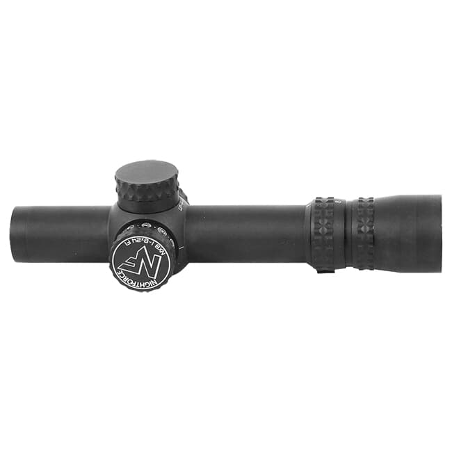 Nightforce NX8 - 1-8x24mmF1 - FC-MOA - .5 MOA - Capped Elevation - CW - Illum Demo Riflescope C601