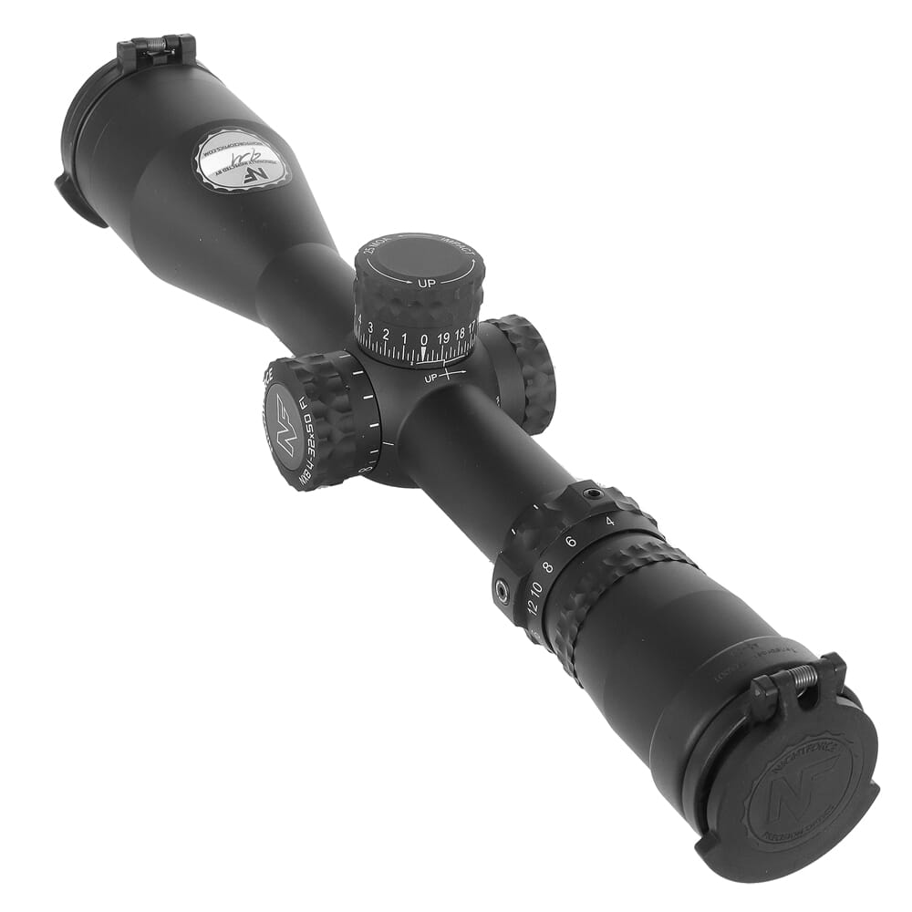 Nightforce NX8 4-32x50mm F1 .25 MOA Illum PTL MOAR Black Riflescope C652