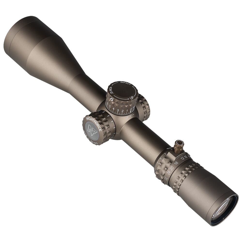 Nightforce NX8 4-32x50 F2 .250 MOA MOAR-CF2D Dark Earth Riflescope C688