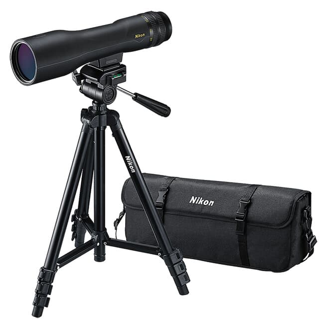 Nikon PROSTAFF 3 16-48x60 Straight Spotting Scope Kit 6983