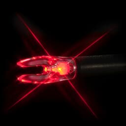 Nockturnal FIT Universal Red Lighted Nock 3pk NT-302