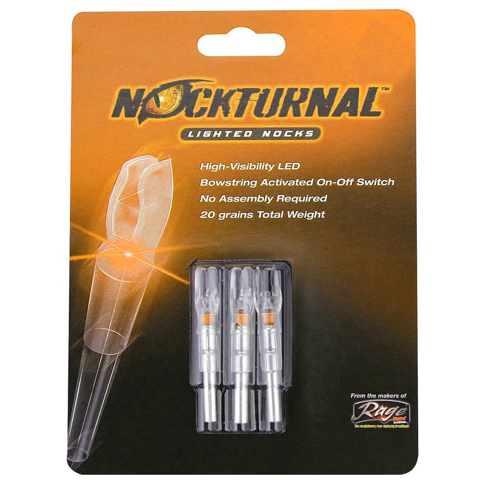 Nockturnal G Orange Nock 3pk NT-615