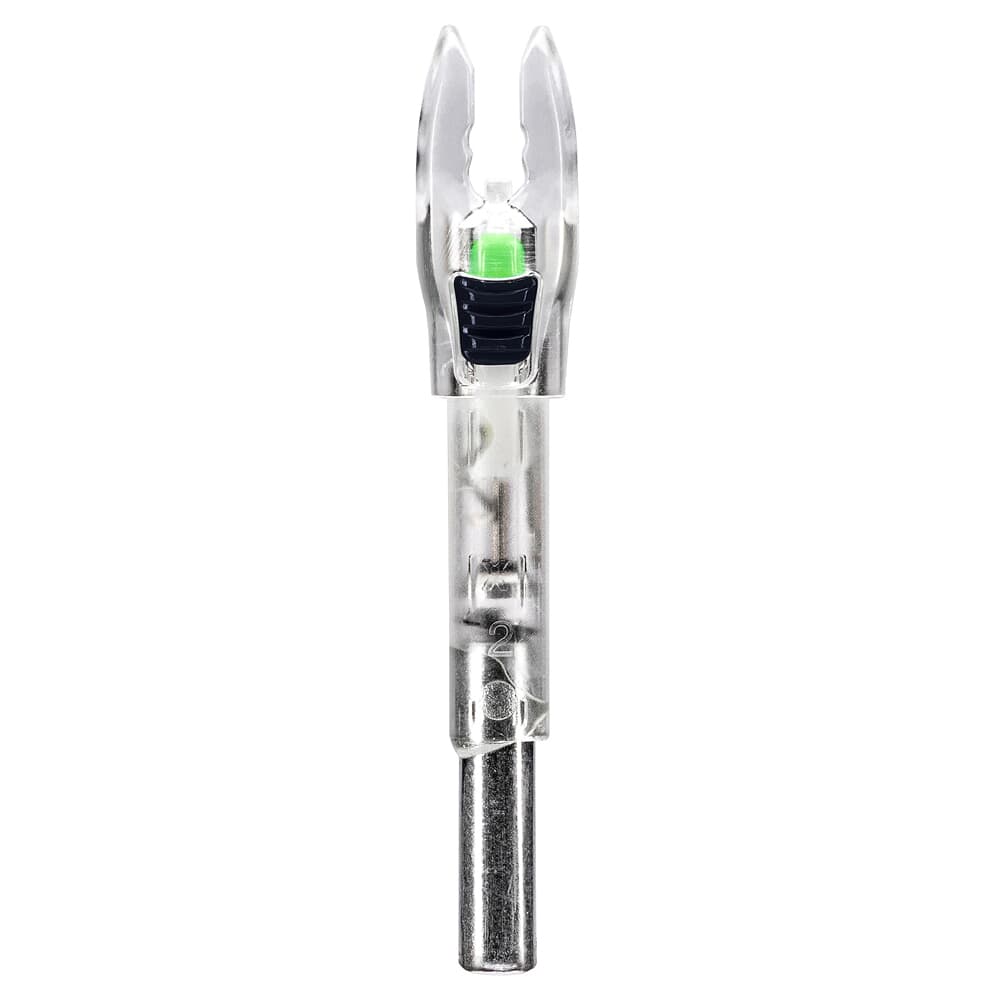 Nockturnal Shift Universal Green Lighted Nock 2pk NT-811