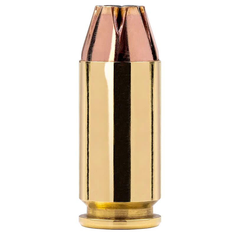 Norma SafeGuard .40 S&W 165gr JHP Centerfire Pistol Ammo (20/box) 801407887