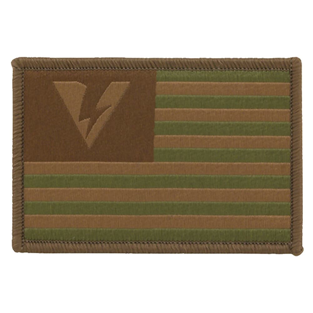 Oakley SI Patch Logo Flag Green/Brown 101-668-022