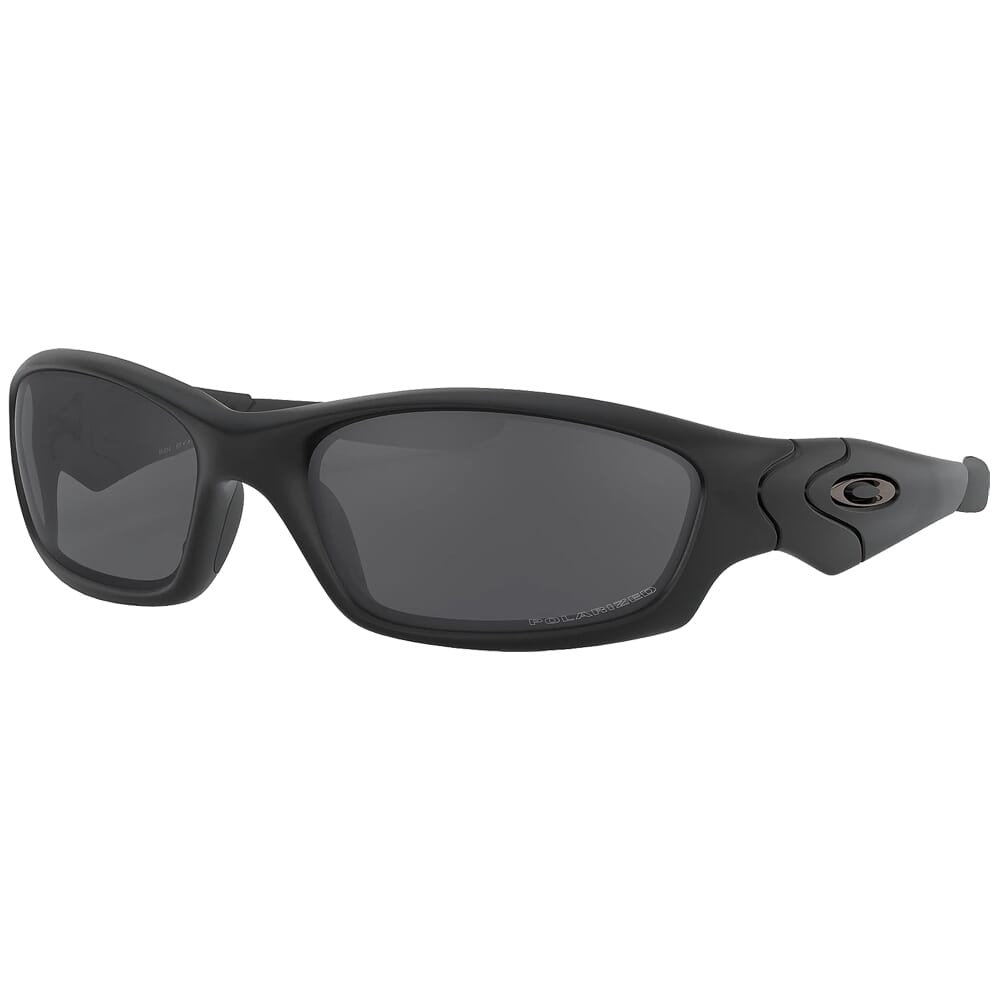 Oakley SI Straight Jacket Matte Black w/Grey Polarized Lenses 11-014