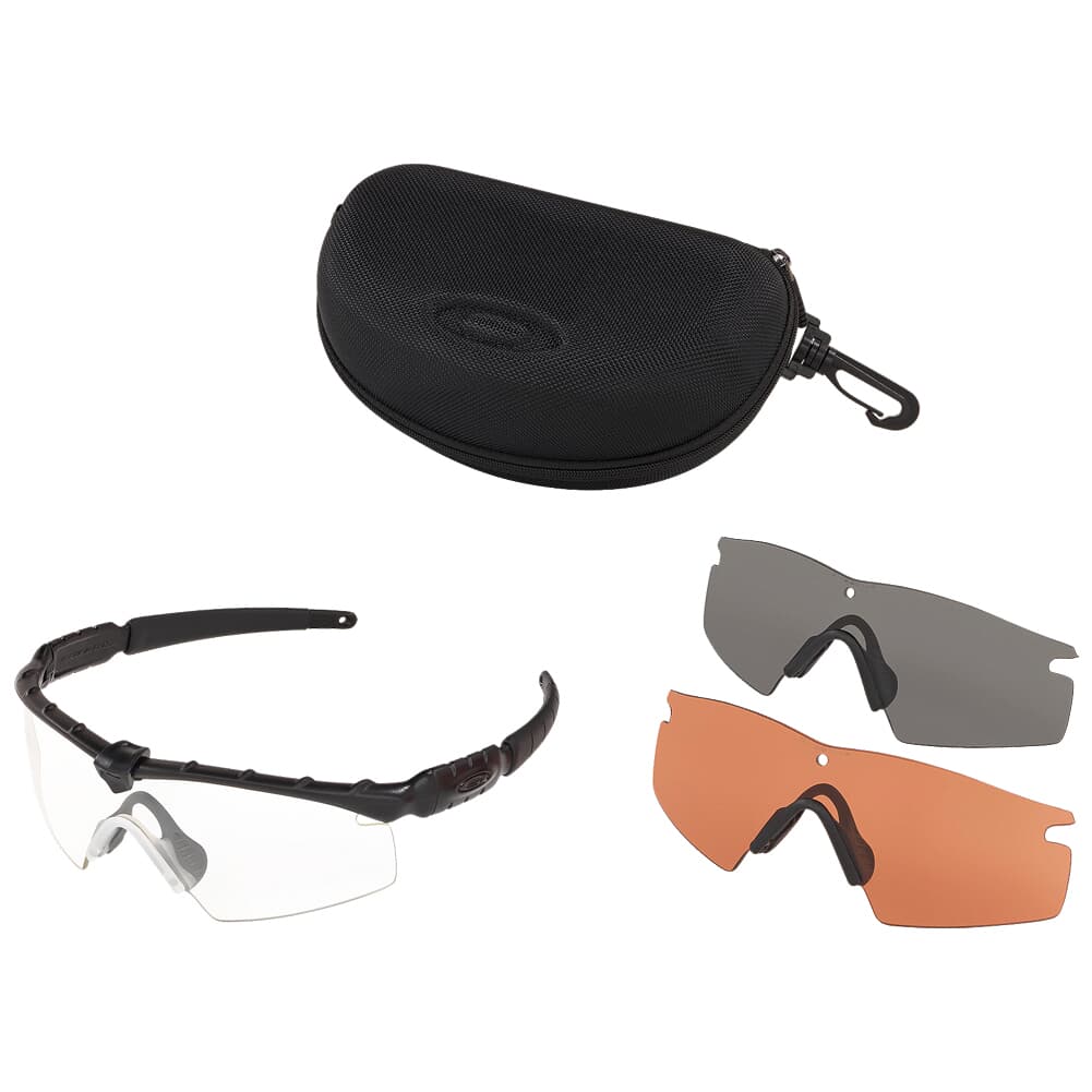 Oakley SI Ballistic M Frame 2.0 Black Strike w/ Clear, Grey, &amp; VR28 Lens Array 11-186