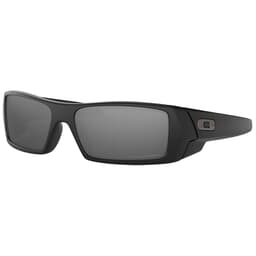 Oakley GasCan Matte Black w/Black Iridium Polarized Lenses 12-856