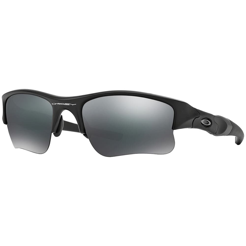 Oakley Flak Jacket XLJ Matte Black w/Black Iridium Lenses 24-434