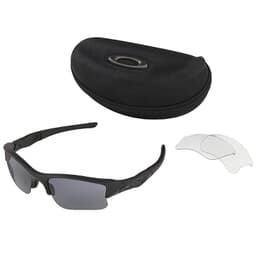 Oakley SI Flak Jacket XLJ Arry Clear w/Grey Lenses 53-065
