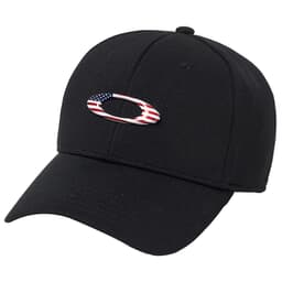 Oakley Tincan Black/American Flag Hat 911545-01V-01V