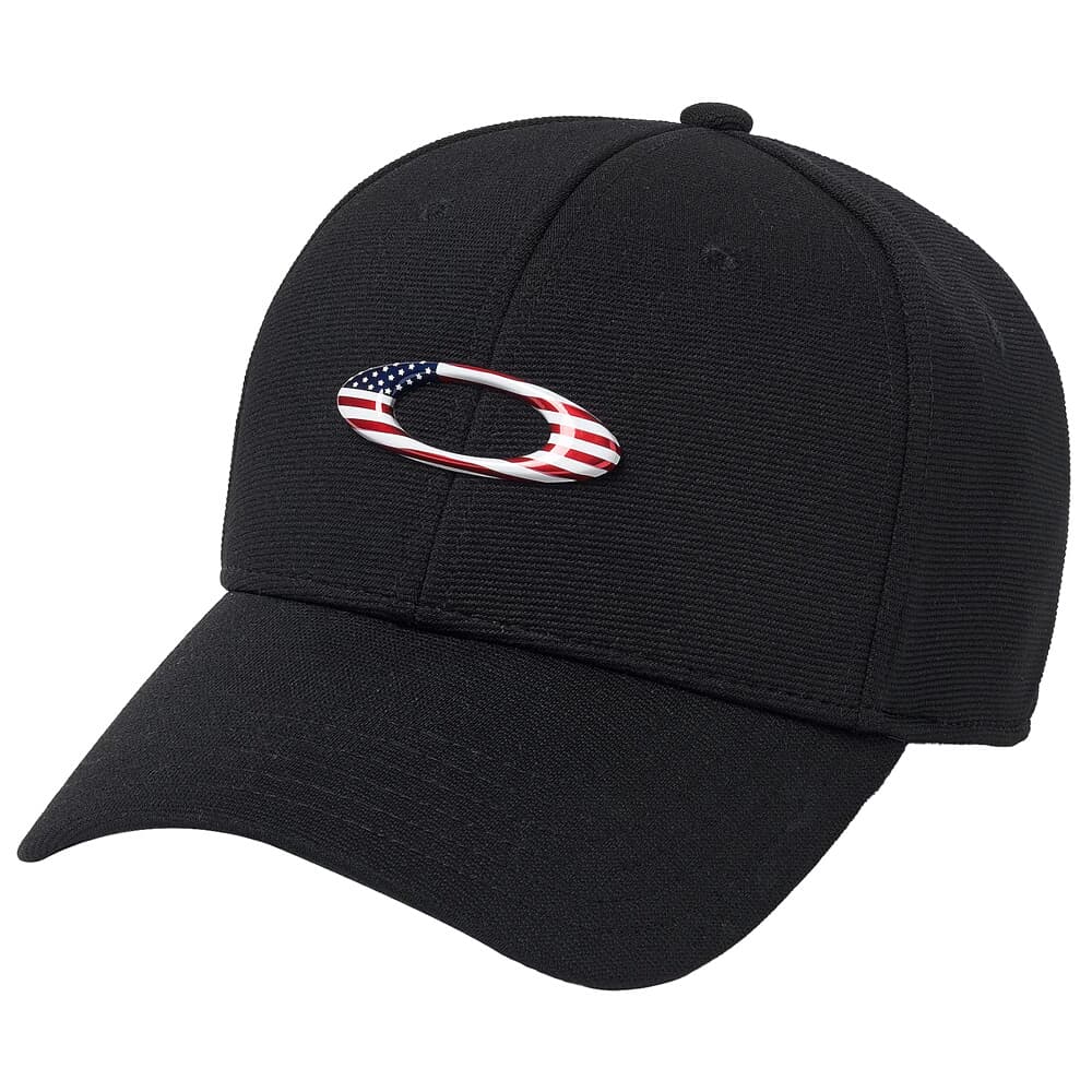 Oakley Tincan Black/American Flag Hat 911545-01V-01V