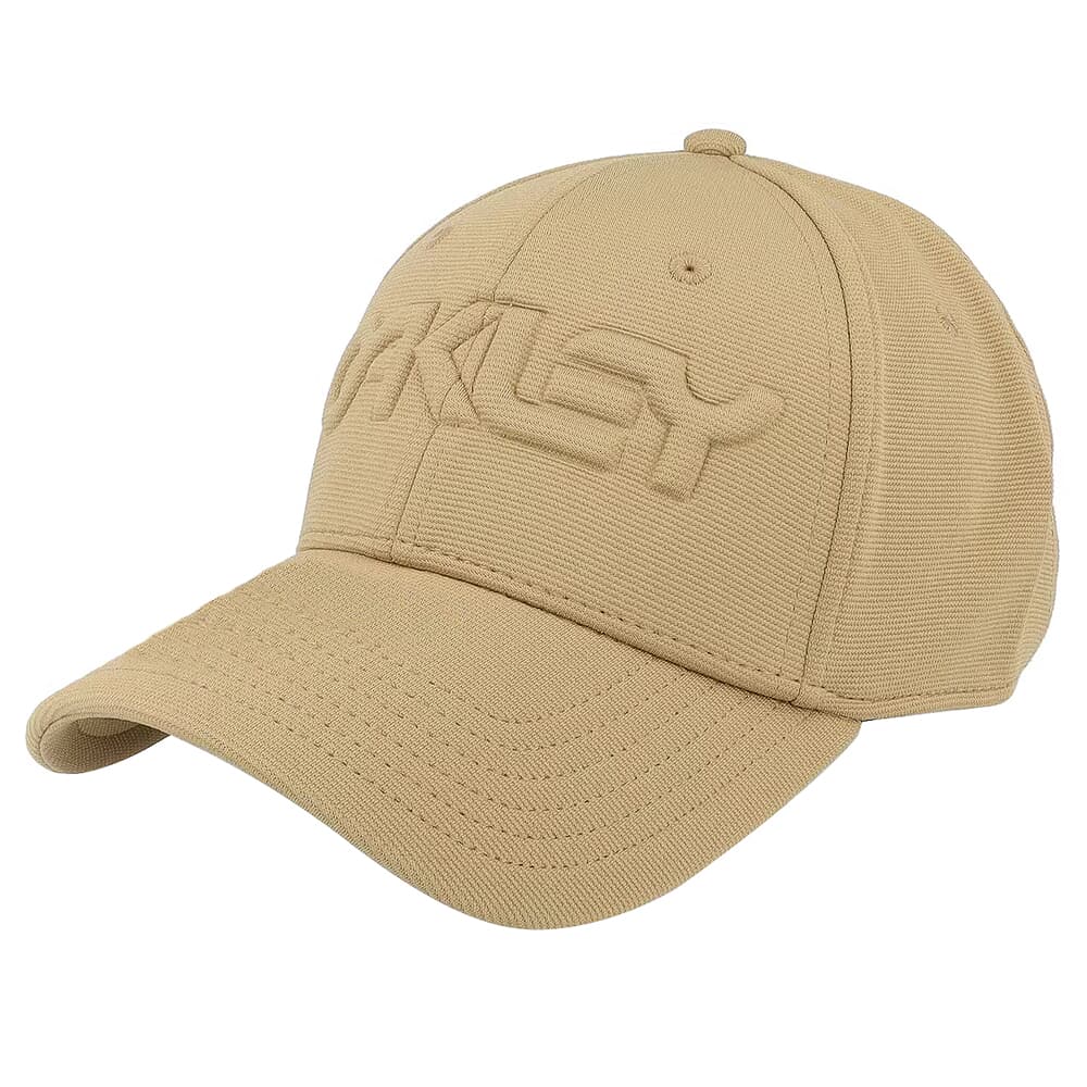 Oakley 6 Panel Embossed Logo Stretch Coyote Cap 912208-86W
