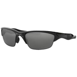 Oakley Half Jacket 20 Polished Black w/Black Iridium Polarized Lenses OO9144-04