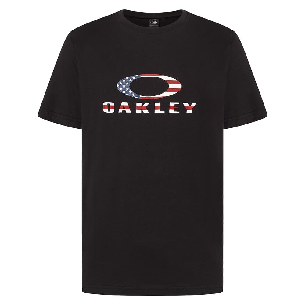 Oakley O Bark 2.0 Black/American Flag Tee XXL FOA402167-01V-XXL