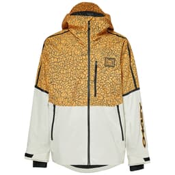 Oakley TC Gunn 2.0 RC Yellow Crackle Print/White Shell Jacket XXL FOA403429-9M5-XXL
