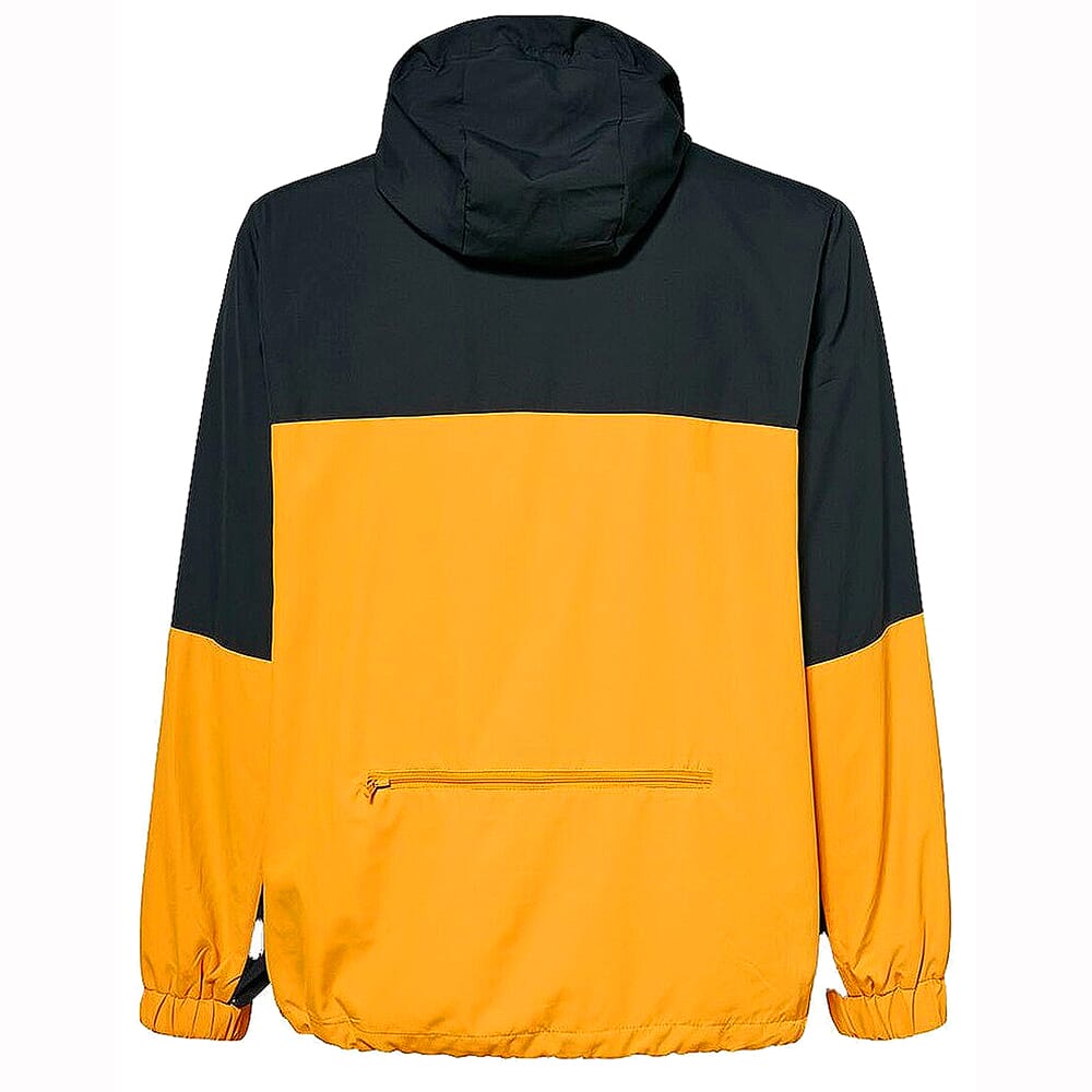 Oakley Park City RC Blackout/Amber Yellow Packable Jacket Large
