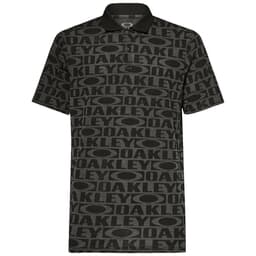 Oakley Stacked Jacquard RC Blackout Polo Shirt Large FOA403760-02E-L