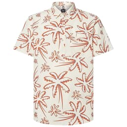 Oakley Deco Palms RC Three Lines Palms Arctic SS Button-Down Shirt XXL FOA404293-9S8-XXL