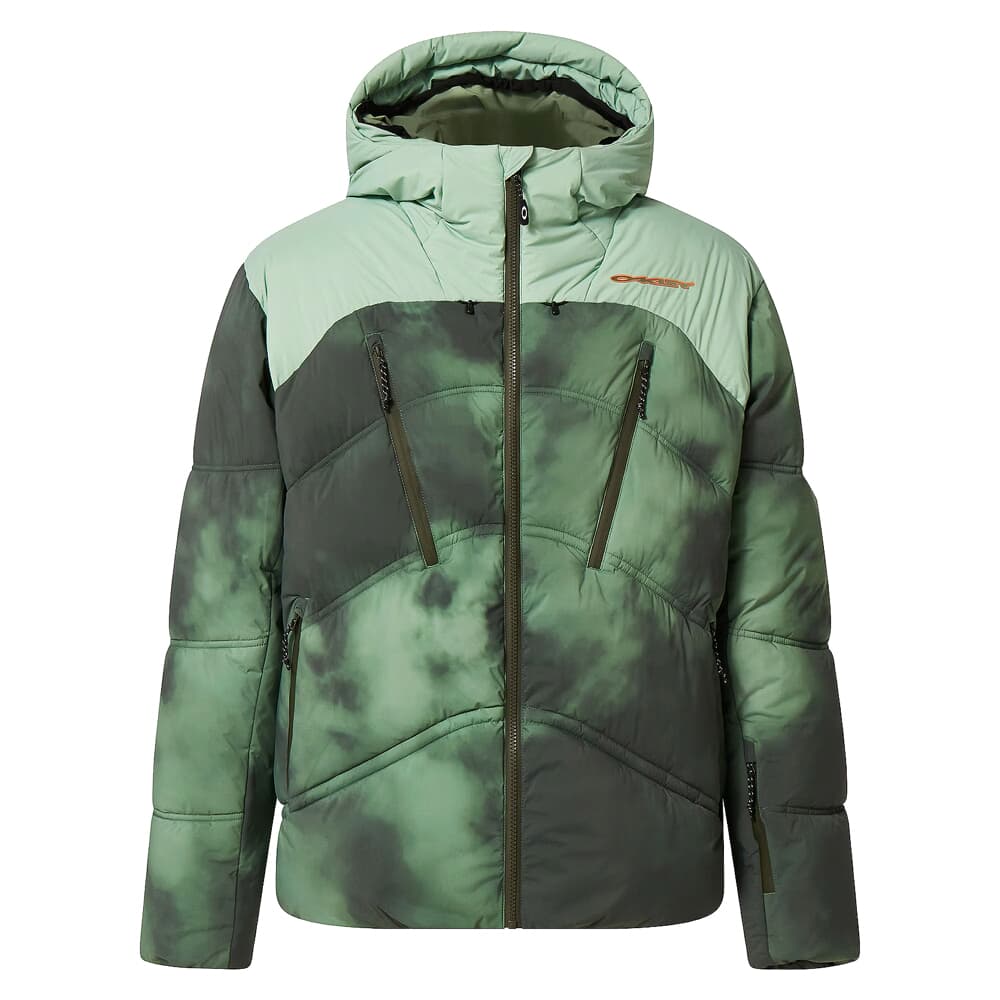 Oakley TC Rykkinn Green Clouds Print Jacket FOA404729-9WY