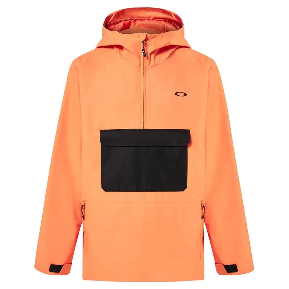 Oakley Divisional RC Shell Soft Orange Anorak Jacket Medium FOA404737-73K-M