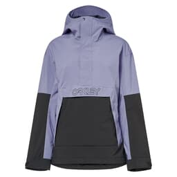 Oakley Women's TNP TBT Blackout/New Lilac Insulated Anorak Jacket XXL FOA500471-9WM-XXL