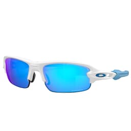 Oakley Flak XS Matte White w/PRIZM Sapphire Lenses OJ9005-1659