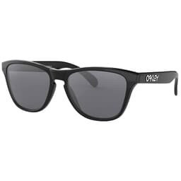 Oakley Frogskins XS Polished Black w/Grey Lenses OJ9006-0153
