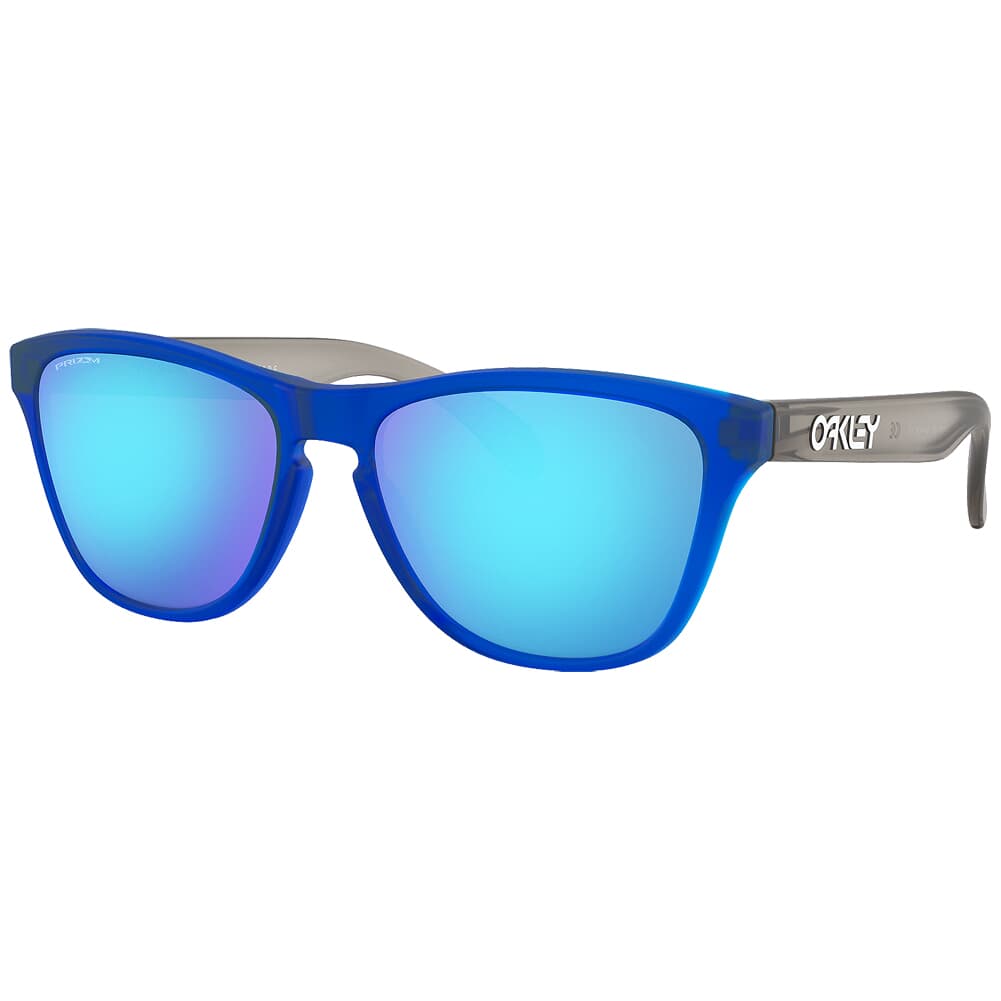 Oakley Frogskins XS Matte Transluscent Sapphire w/PRIZM Sapphire Lenses OJ9006-1253