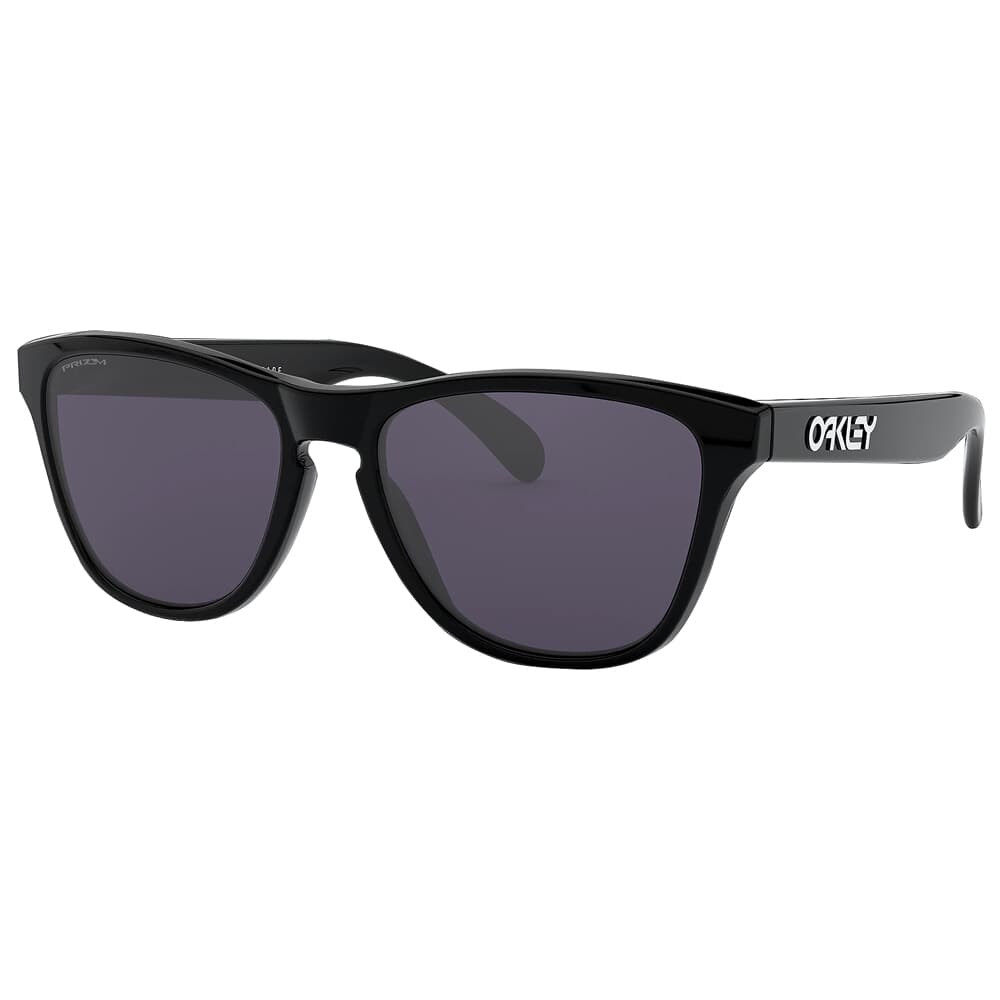 Oakley Frogskins XS Polished Black w/PRIZM Grey Lenses OJ9006-2253