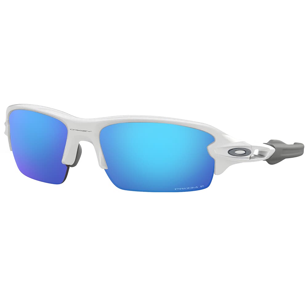 Oakley Flak XXS Polished White w/PRIZM Sapphire Lenses OJ9008-0658