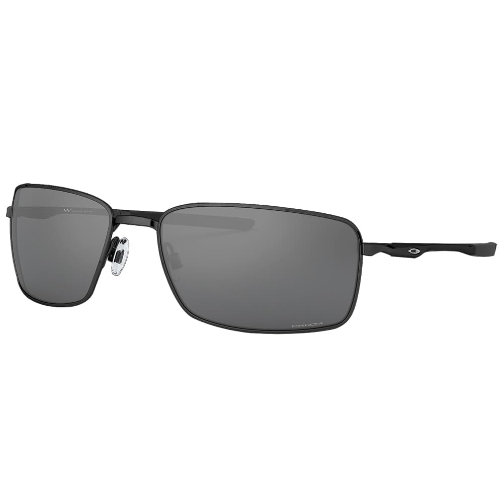 Oakley Square Wire Polished Black w/PRIZM Black Lenses OO4075-1360