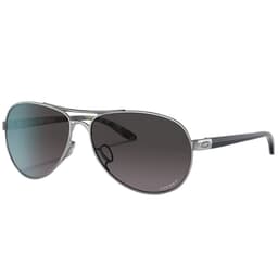 Oakley Feedback Polished Chrome w/PRIZM Grey Gradient Polarized Lenses OO4079-4059