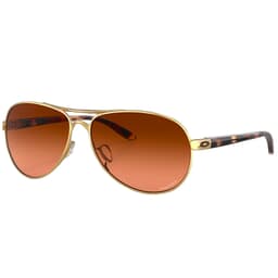 Oakley Feedback Polished Gold w/PRIZM Brown Gradient Lenses OO4079-4159
