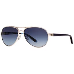 Oakley Tie Breaker Polished Chrome w/Grey Gradient Polarized Lenses OO4108-02