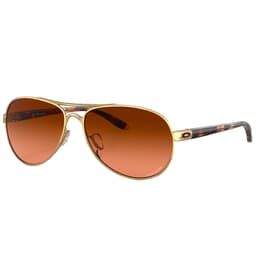 Oakley Tie Breaker Polished Gold w/PRIZM Brown Gradient Lenses OO4108-2056