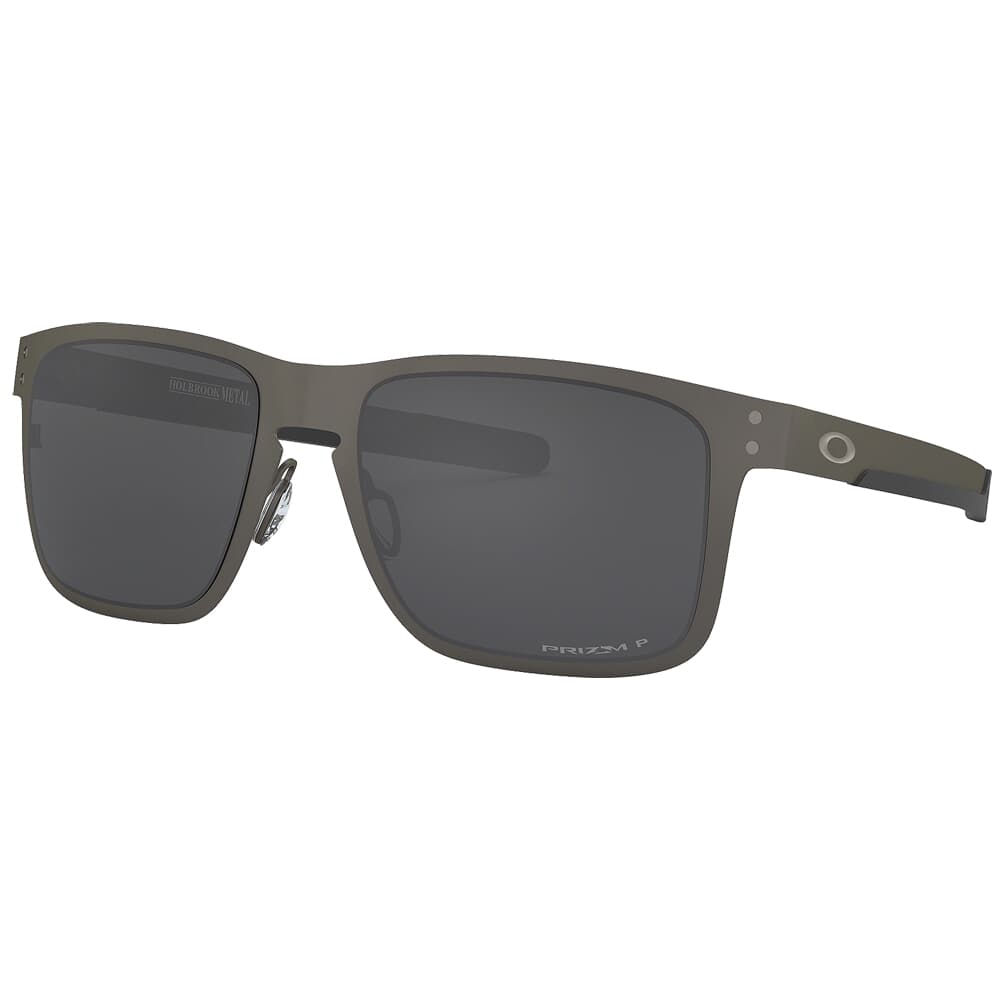 Oakley Holbrook Metal Matte Gunmetal w/PRIZM Black Polarized Lenses OO4123-0655
