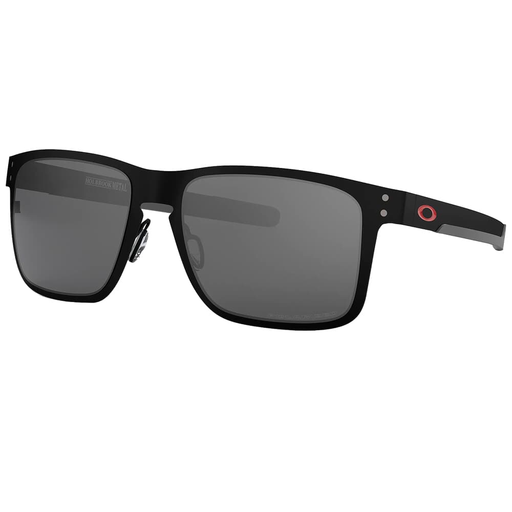 Oakley SI Holbrook Metal Matte Black w/Black Iridium Polarized Lenses OO4123-1655