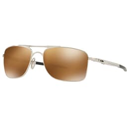 Oakley Gauge 8 M Polished Chrome w/PRIZM Tungsten Polarized Lenses OO4124-0957