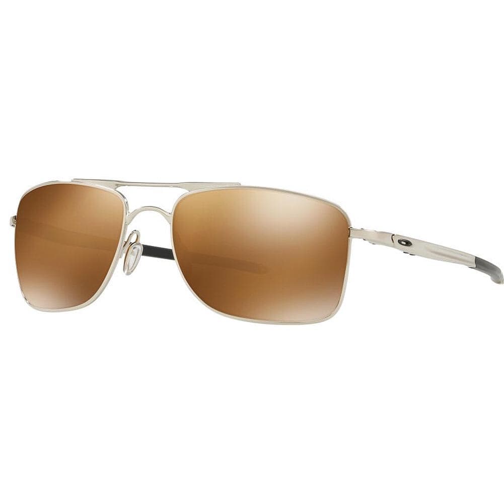 Oakley Gauge 8 M Polished Chrome w/PRIZM Tungsten Polarized Lenses OO4124-0957