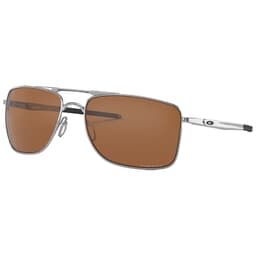 Oakley Gauge 8 L Polished Chrome w/PRIZM Tungsten Polarized Lenses OO4124-0962