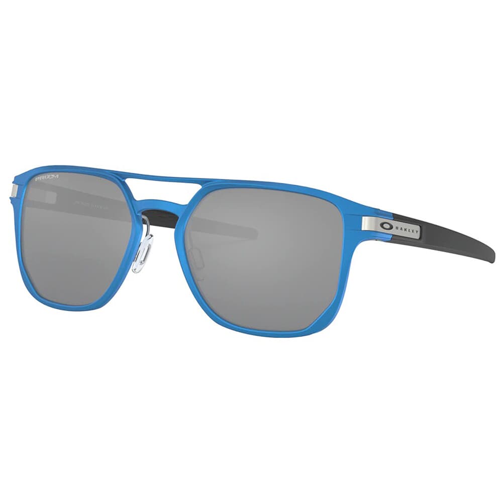 Oakley Latch Alpha Matte Sapphire Blue w/PRIZM Black Lenses OO4128-0353
