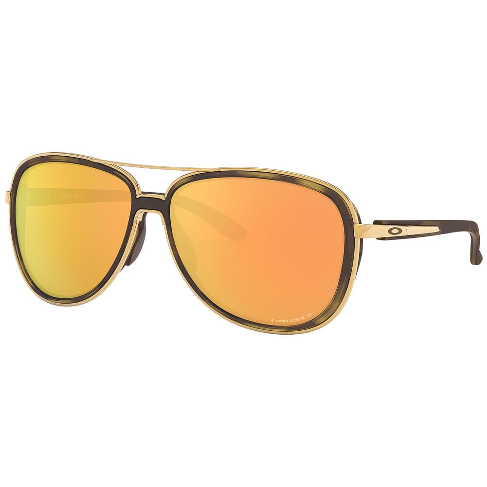 Oakley Split Time Brown Tortoise w/PRIZM Rose Gold Polarized Lenses OO4129-1458