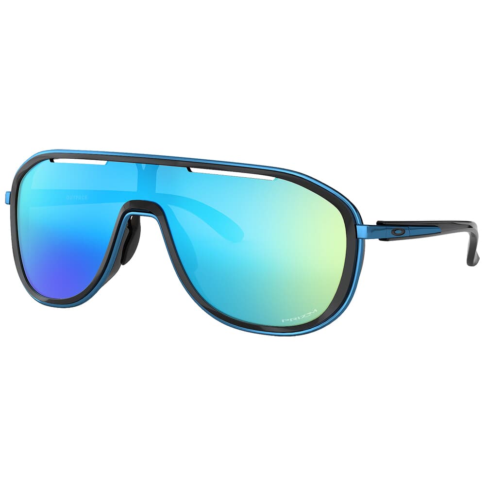 Oakley Outpace Polished Black/Sapphire w/PRIZM Sapphire Lenses OO4133-0326