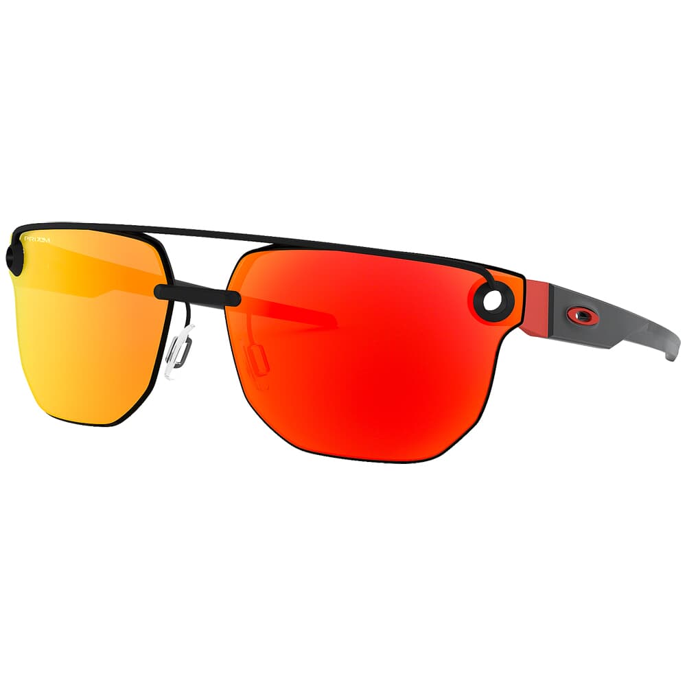 Oakley Chrstyl Matte Black w/PRIZM Ruby Lenses OO4136-0767
