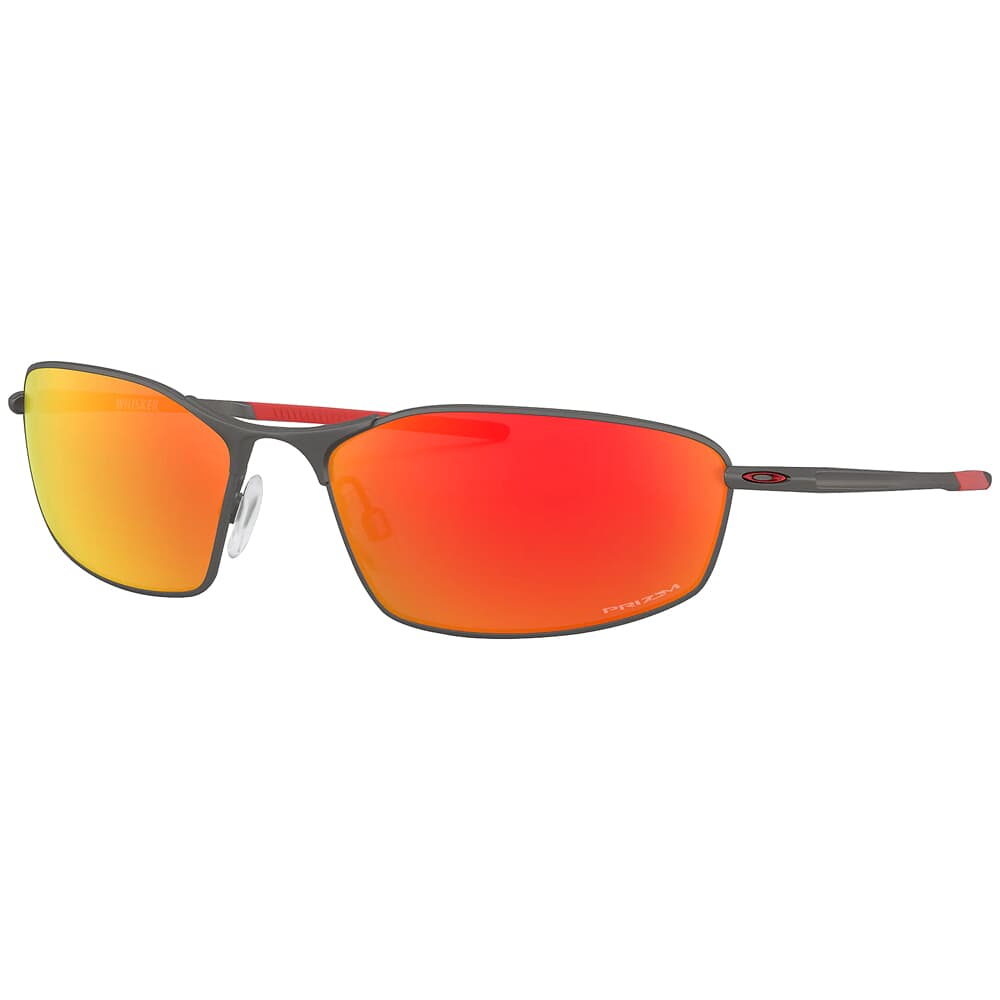Oakley Whisker Matte Gunmetal w/PRIZM Ruby Lenses OO4141-0260